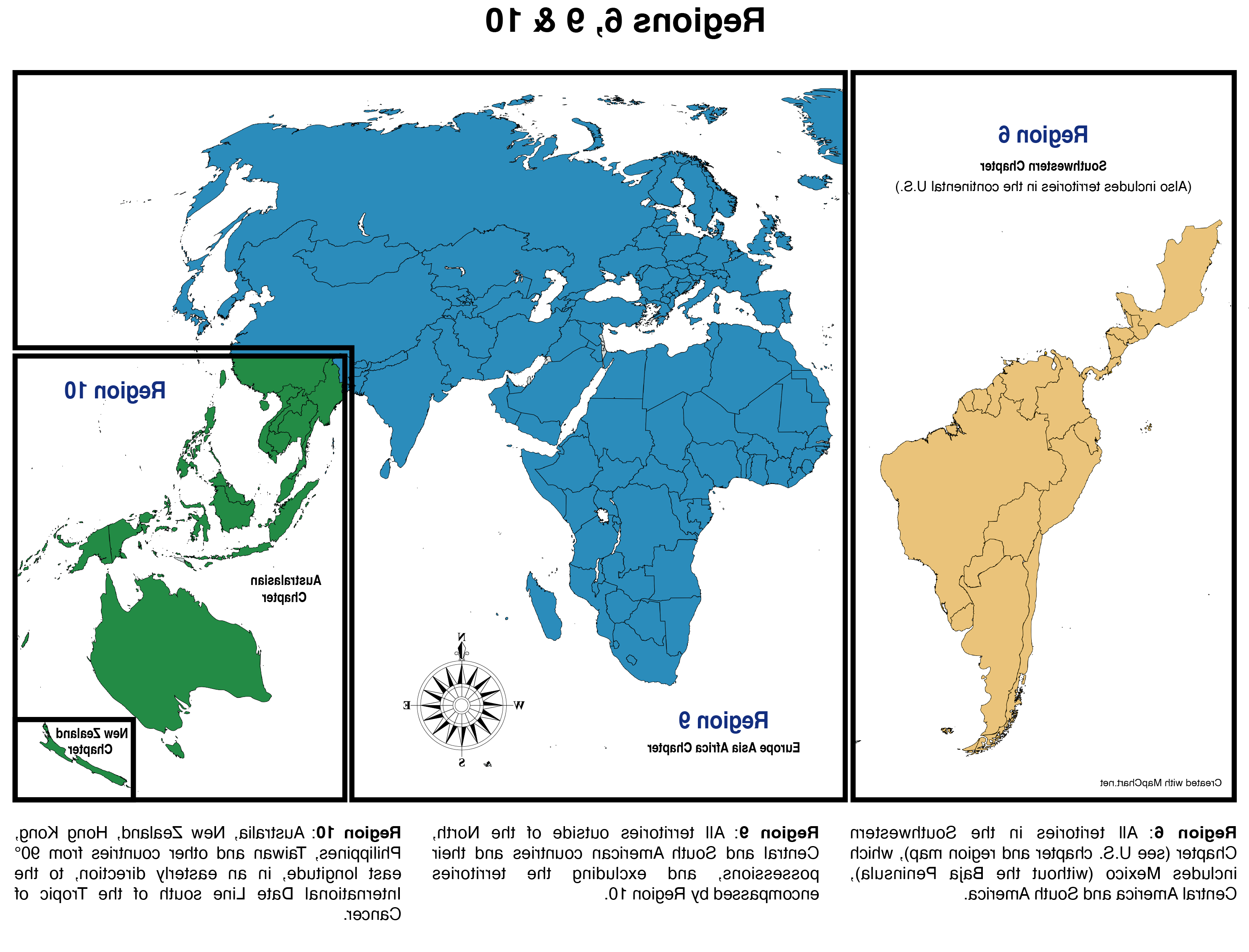 EASA Regions 6, 9 and 10